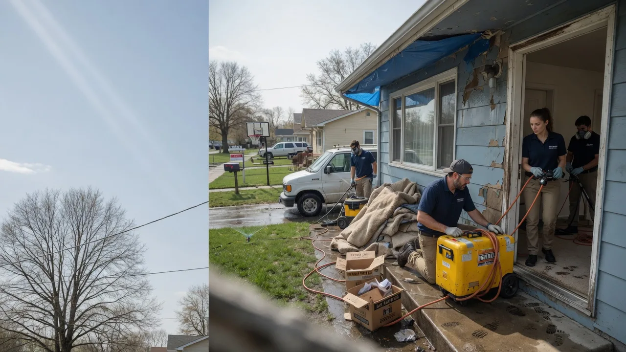 Basement Flood Cleanup in Fairview, NC near me